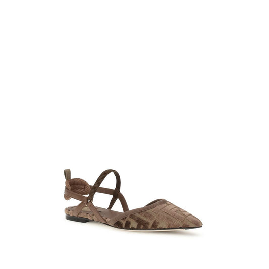 Fendi Colibrì Lite Slingback-Ballerinas