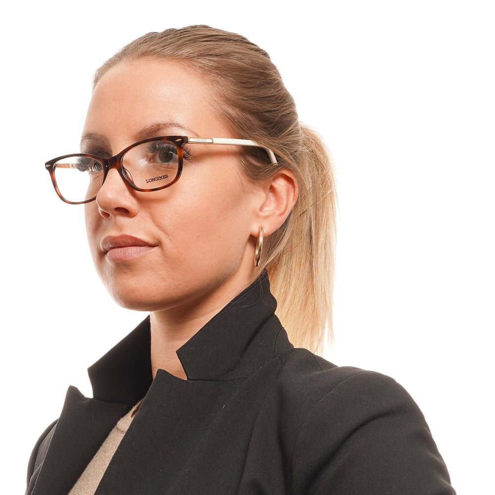 Longines Braune Damen-Brillenfassung