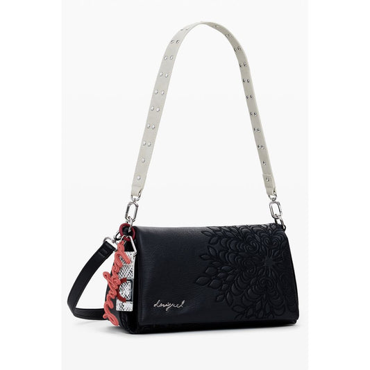 Desigual Schwarze Polyethylen-Damenhandtasche