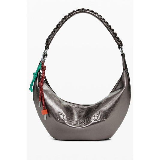 Desigual Bronze Polyethylen Damen Handtasche