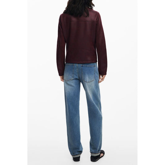 Desigual Rote Polyester Damenjacke