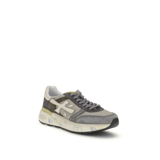 Premiata Multicolor Calf Leather Bos Taurus Low Top Sneakers