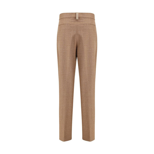 Fabiana Filippi Beige Woll-Fleece-Hose