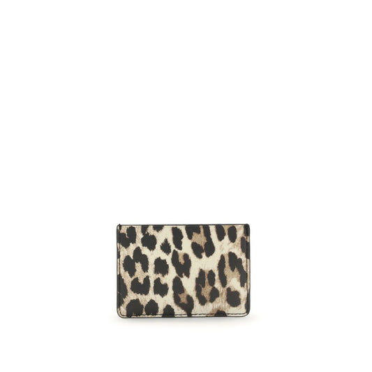 Ganni Leopard Bou Kartenetui