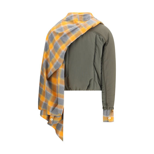 MARBELL Green Cotton Coat