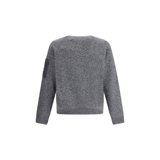 Moncler Wool mouliné and cashmere Sweater
