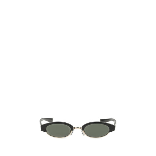 Alexander McQueen Schwarze Acetat-Sonnenbrille