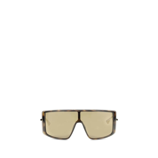 Alexander McQueen Sonnenbrille aus braunem Acetat
