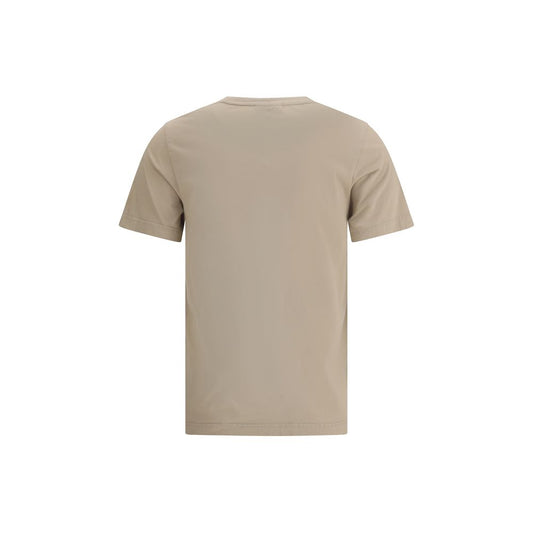 Maison Kitsuné Beige Cotton T-Shirt
