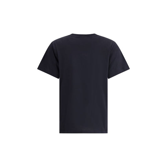 Ganni – T-Shirt mit Welpen-Print