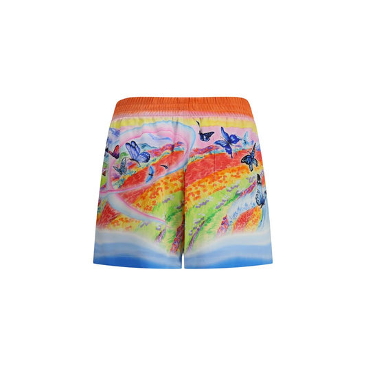 Casablanca Teacher – Shorts mit Schmetterlingslandschaft