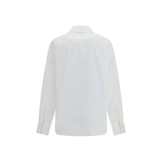 Alexander McQueen Langarmshirt mit verziertem Kragen