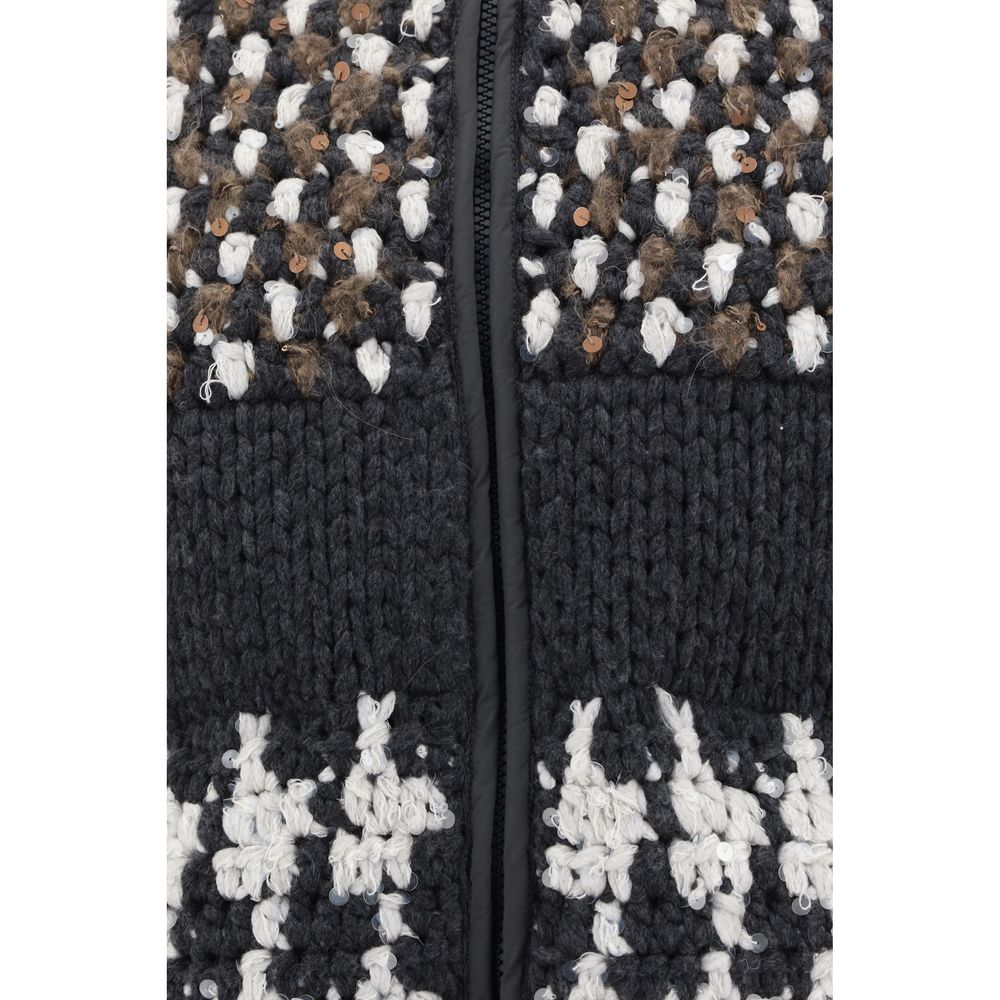 Brunello Cucinelli Steppweste aus Kaschmir