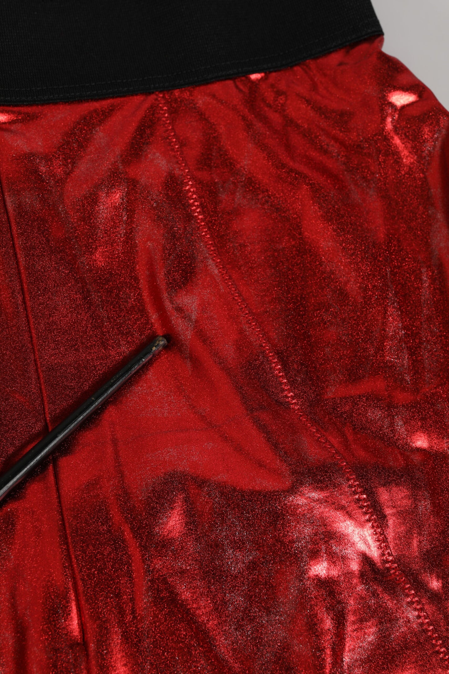 Dolce & Gabbana – Roter Hüftgürtel aus Polyester mit hoher Taille für Damen