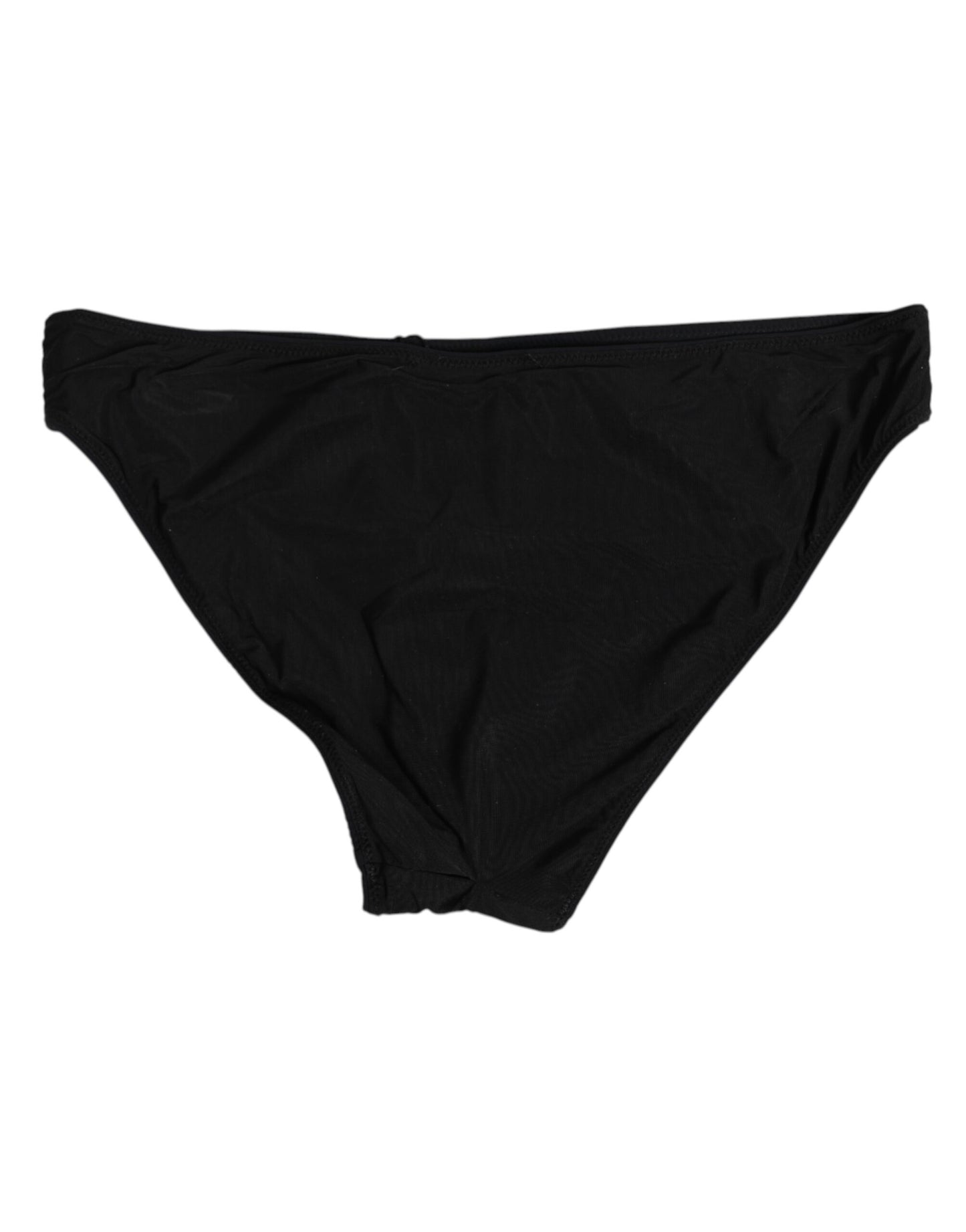 Dolce & Gabbana – Slip aus schwarzem Nylon mit Stretchanteil Damen Unterwäsche