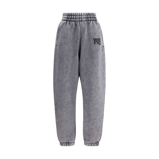 Alexander Wang Graue Baumwoll-Jogginghose (Trainingshose)