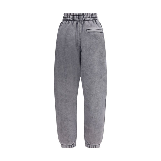 Alexander Wang Graue Baumwoll-Jogginghose (Trainingshose)