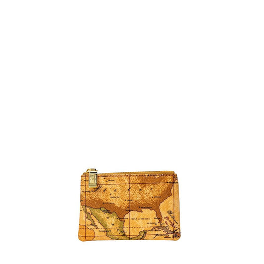 Alviero Martini Prima Classe Beige Leder-Clutch