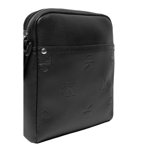 Calvin Klein Jeans – Schwarze Umhängetasche aus Polyethylen