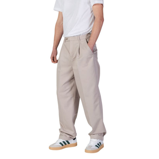 Calvin Klein Jeans – Beige Hose aus recyceltem Polyester