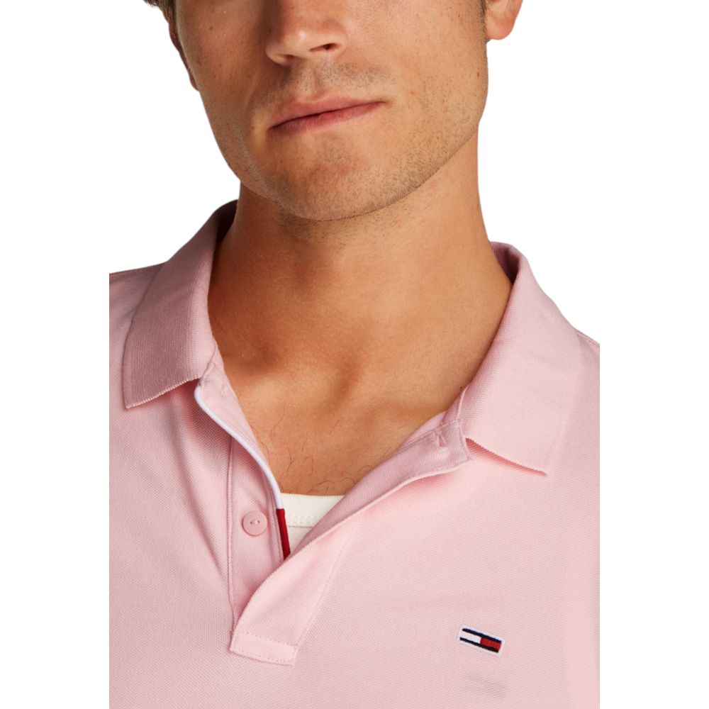 Tommy Hilfiger Jeans – Mehrfarbiges Poloshirt aus Baumwolle