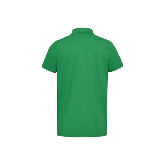 Tommy Hilfiger Jeans – Grünes Poloshirt aus Baumwolle