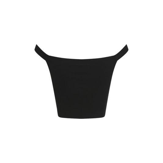 Calvin Klein Jeans – Schwarzes Viskose-Top