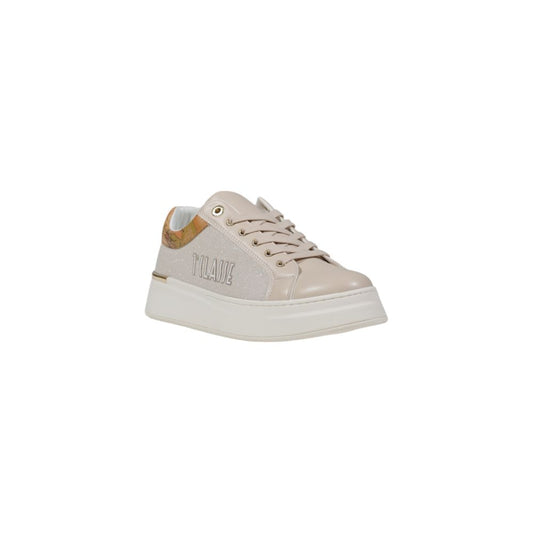 Alviero Martini Prima Classe Beige Polyester-Sneaker
