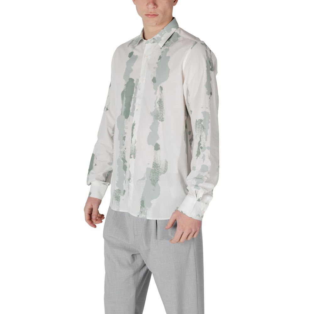 Antony Morato Bicolor Viscose Shirt