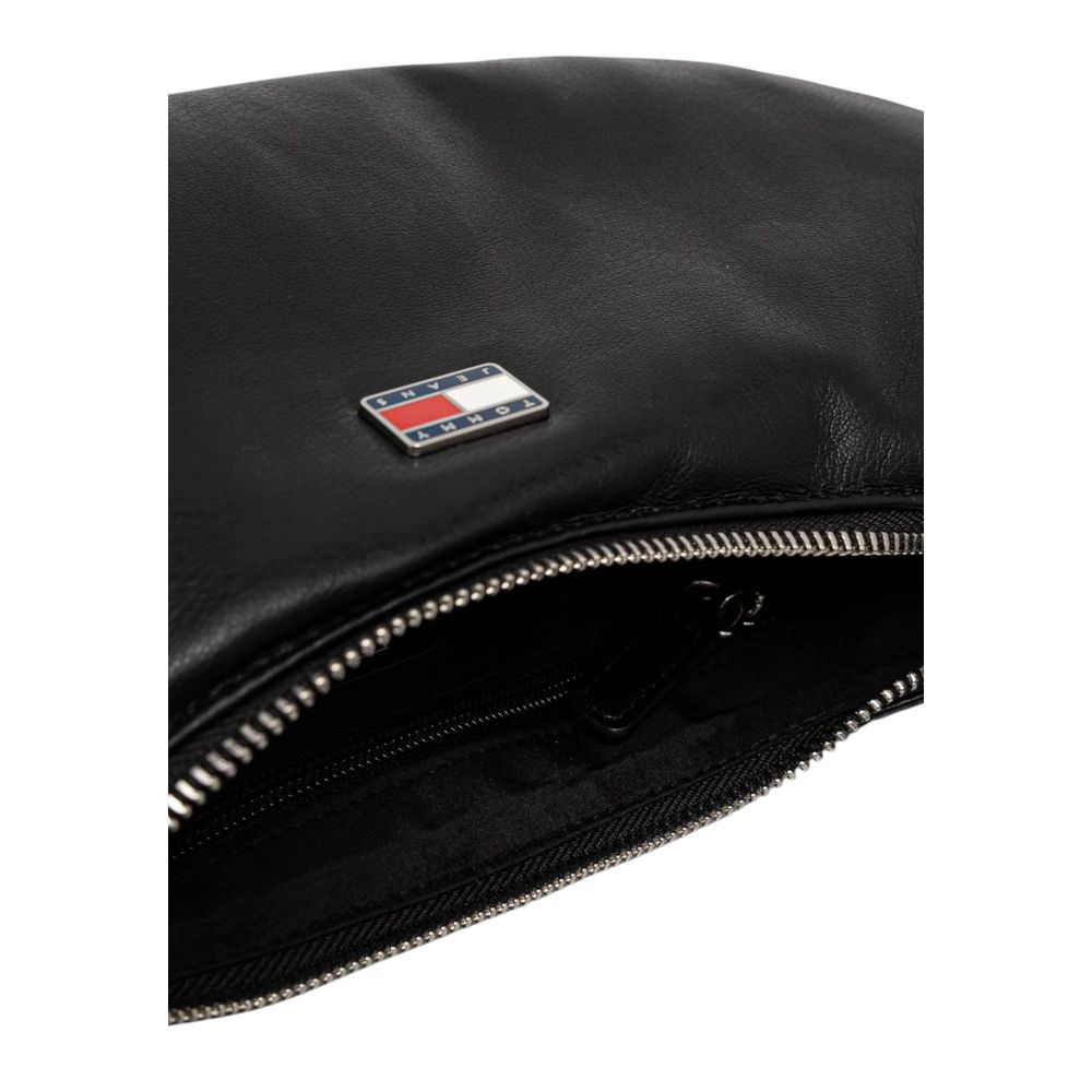 Tommy Hilfiger – Schwarze Polyethylen-Handtasche