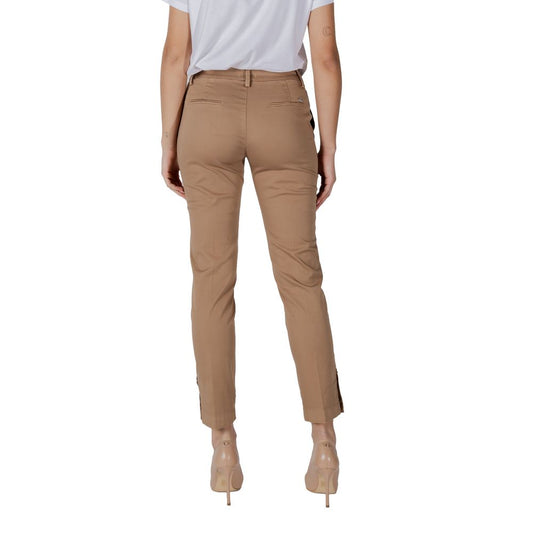 Liu Jo Beige Baumwollhose