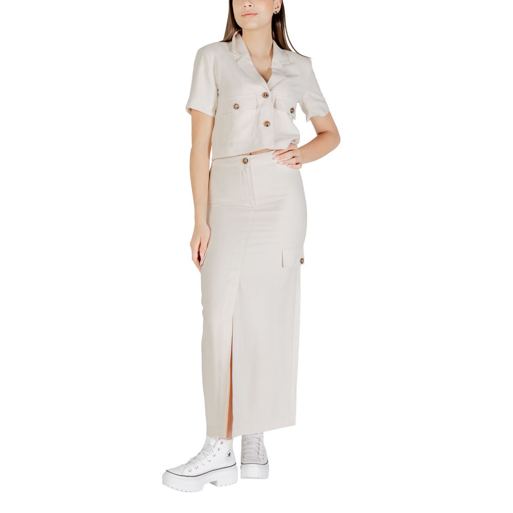 Jacqueline De Yong Zweifarbiger Viskoserock