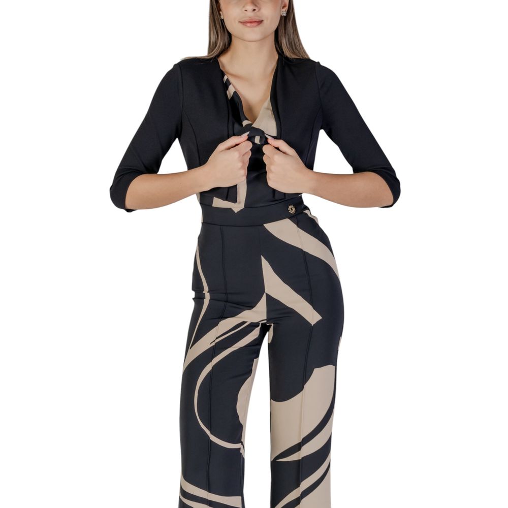 Rinascimento Schwarzer Polyesterpullover