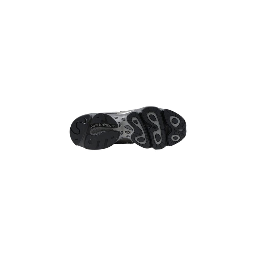 New Balance silberne Synthetik-Athletik-Sneakers