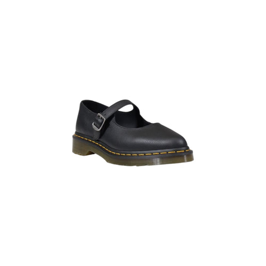 Dr. Martens – Schwarze Leder-Plateauschuhe