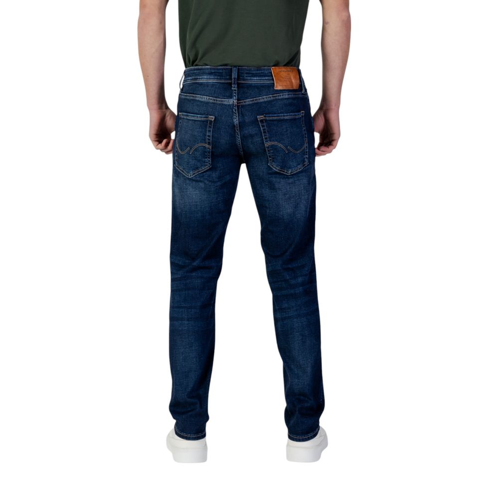 Jack Jones Blue Organic Cotton Relaxed Fit Jeans