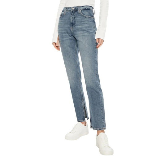 Calvin Klein Jeans – Blaue Slim-Fit-Jeans aus Baumwolle