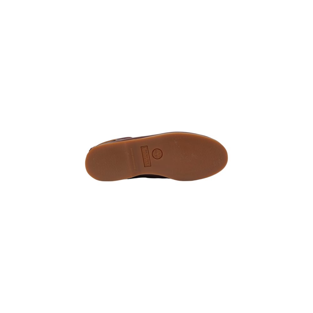Timberland Brown Leather Slip-On Loafers