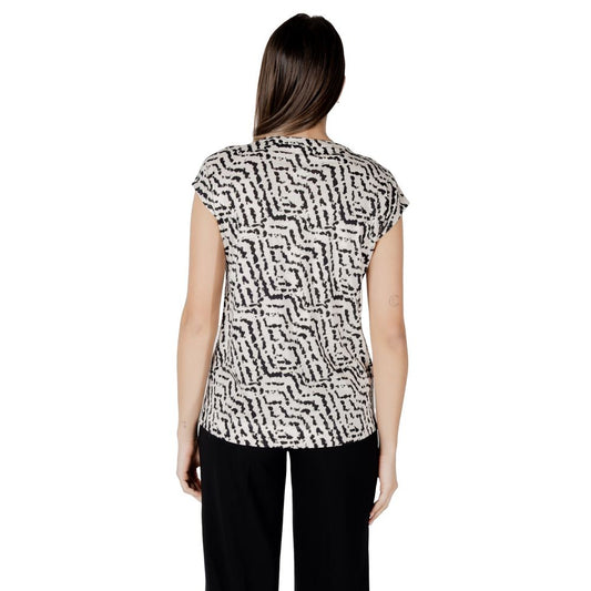 Street One – Cremefarbenes Baumwoll-T-Shirt