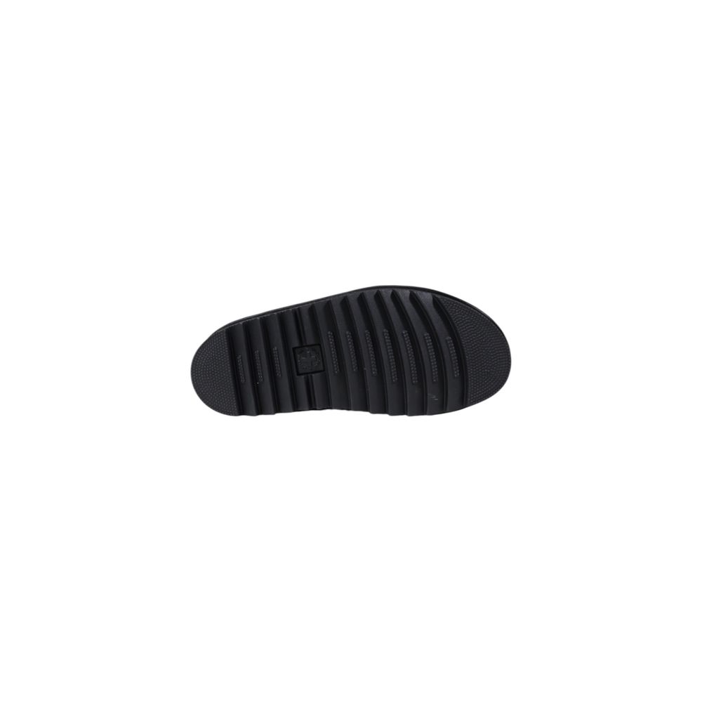 Dr. Martens Schwarze Plateau-Pumps aus Leder