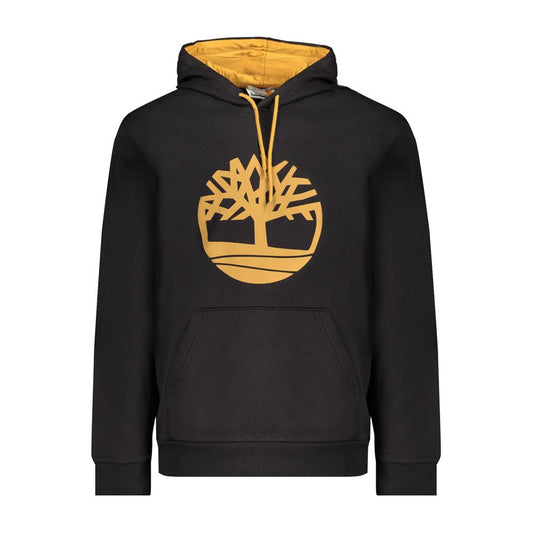 Timberland „Schwarzer Baumwoll-Kapuzenpullover für Herren“