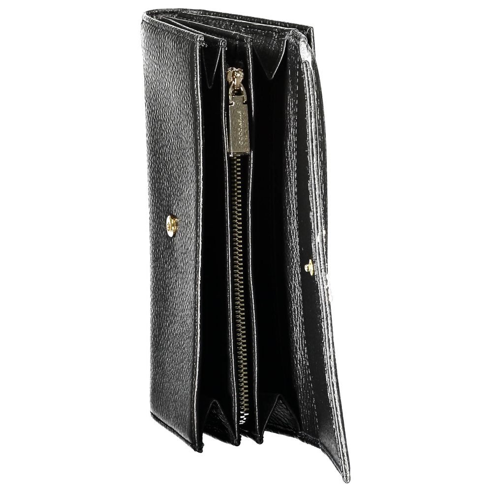 Coccinelle Nero Leather Women Wallet