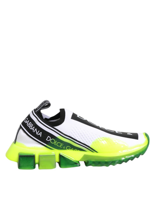 حذاء سنيكرز دولتشي آند غابانا سورينتو سهل الارتداء باللونين الأسود والأبيض