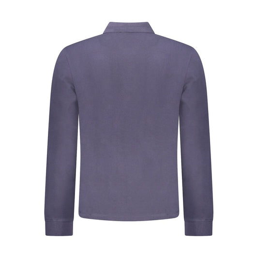 Napapijri Blue Cotton Men Polo Shirt