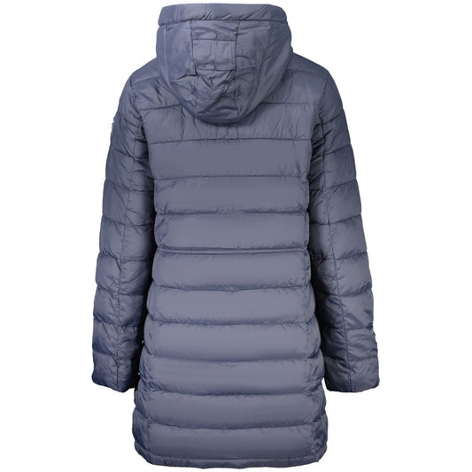 Pepe Jeans – Blaue Polyamidjacke für Damen