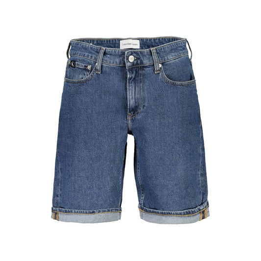 Calvin Klein – Blaue Baumwollshorts