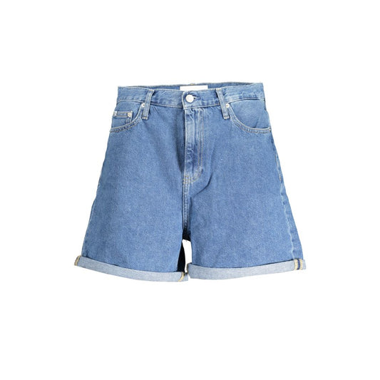 Calvin Klein – Blaue Baumwollshorts