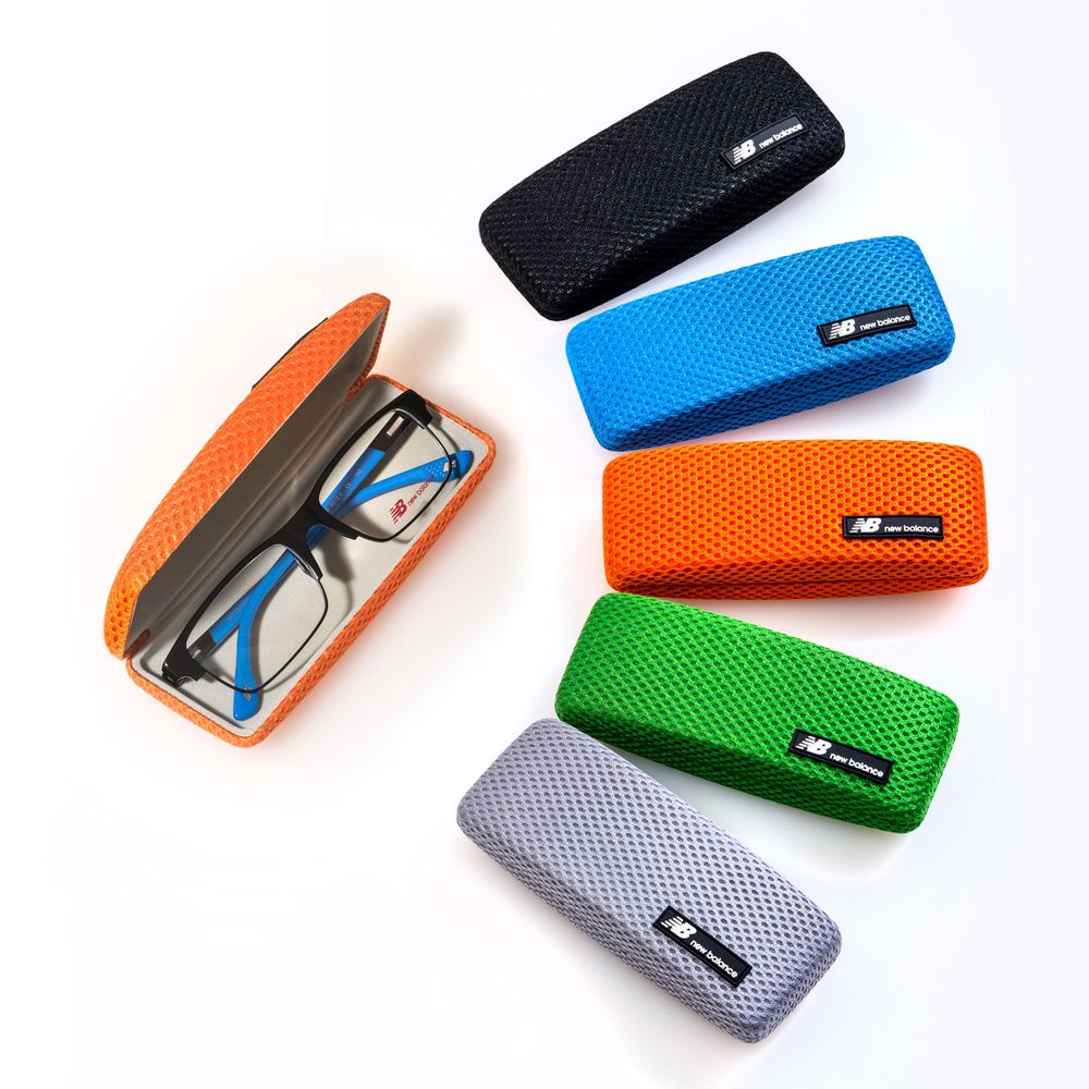 New Balance Braune Plastikbrille (Gestelle)