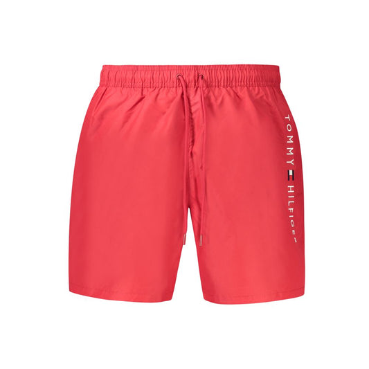 Tommy Hilfiger – Rote Polyester-Bademode