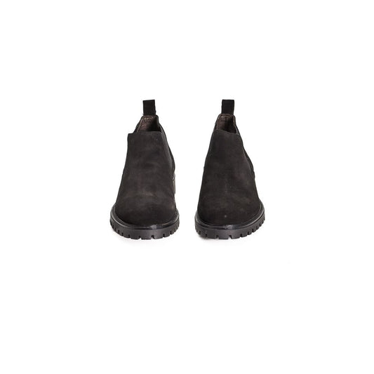 Roberto Pepe Luxury Black Calfskin Men Boot